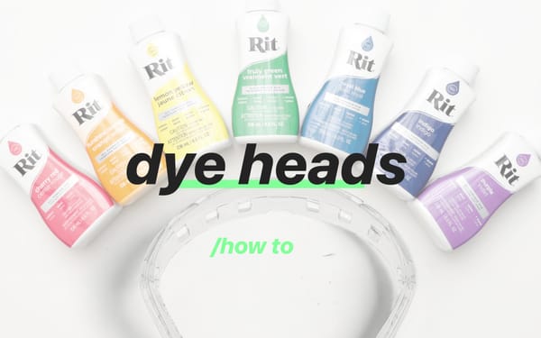 Step-by-Step Tutorial: Dyeing Your Lacrosse Head with Rit Dye